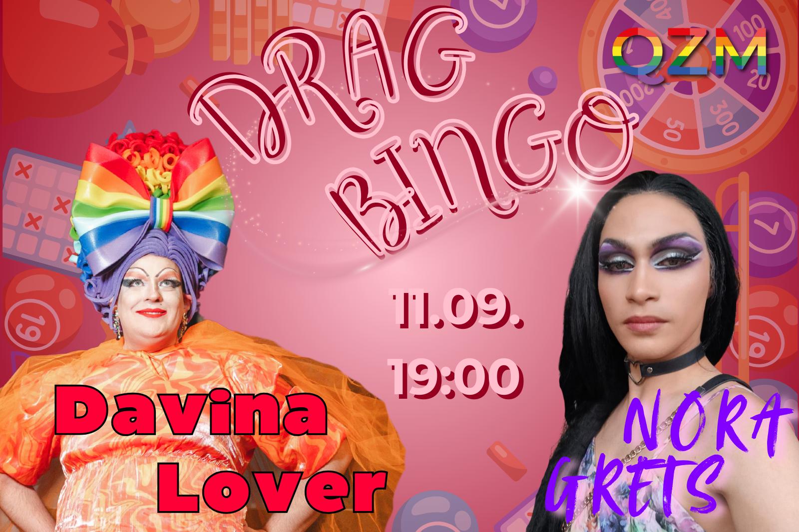 Drag Bingo mit Davina Lover