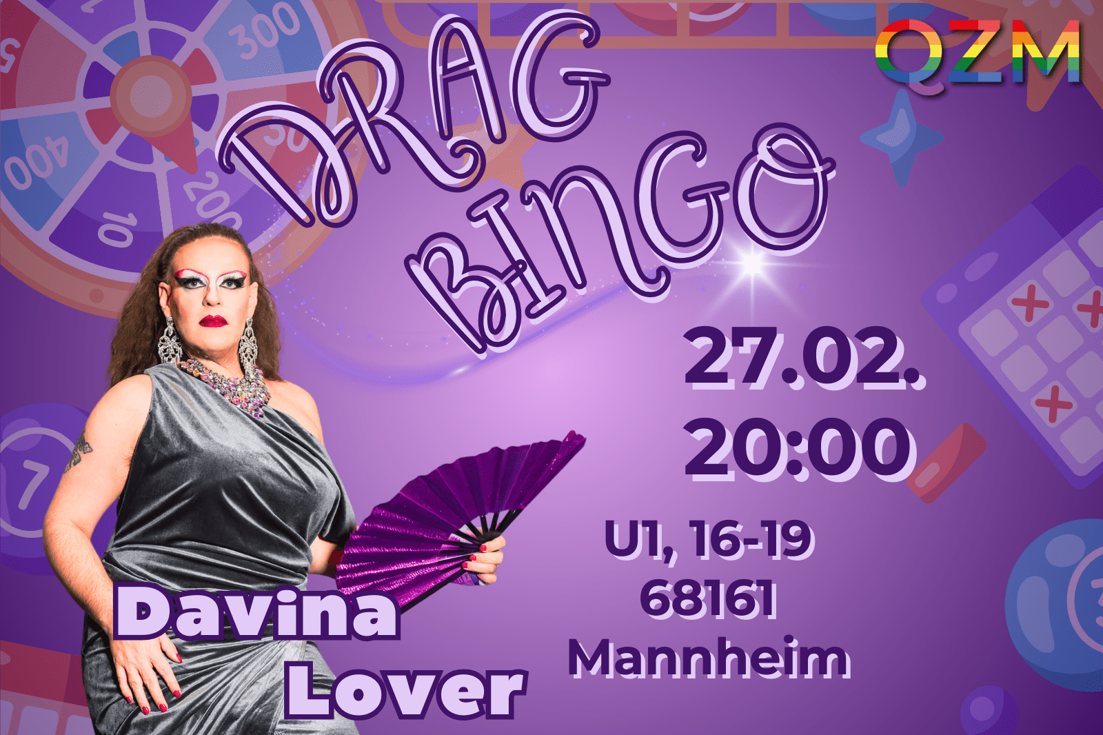 Drag Bingo in der Abendakademie