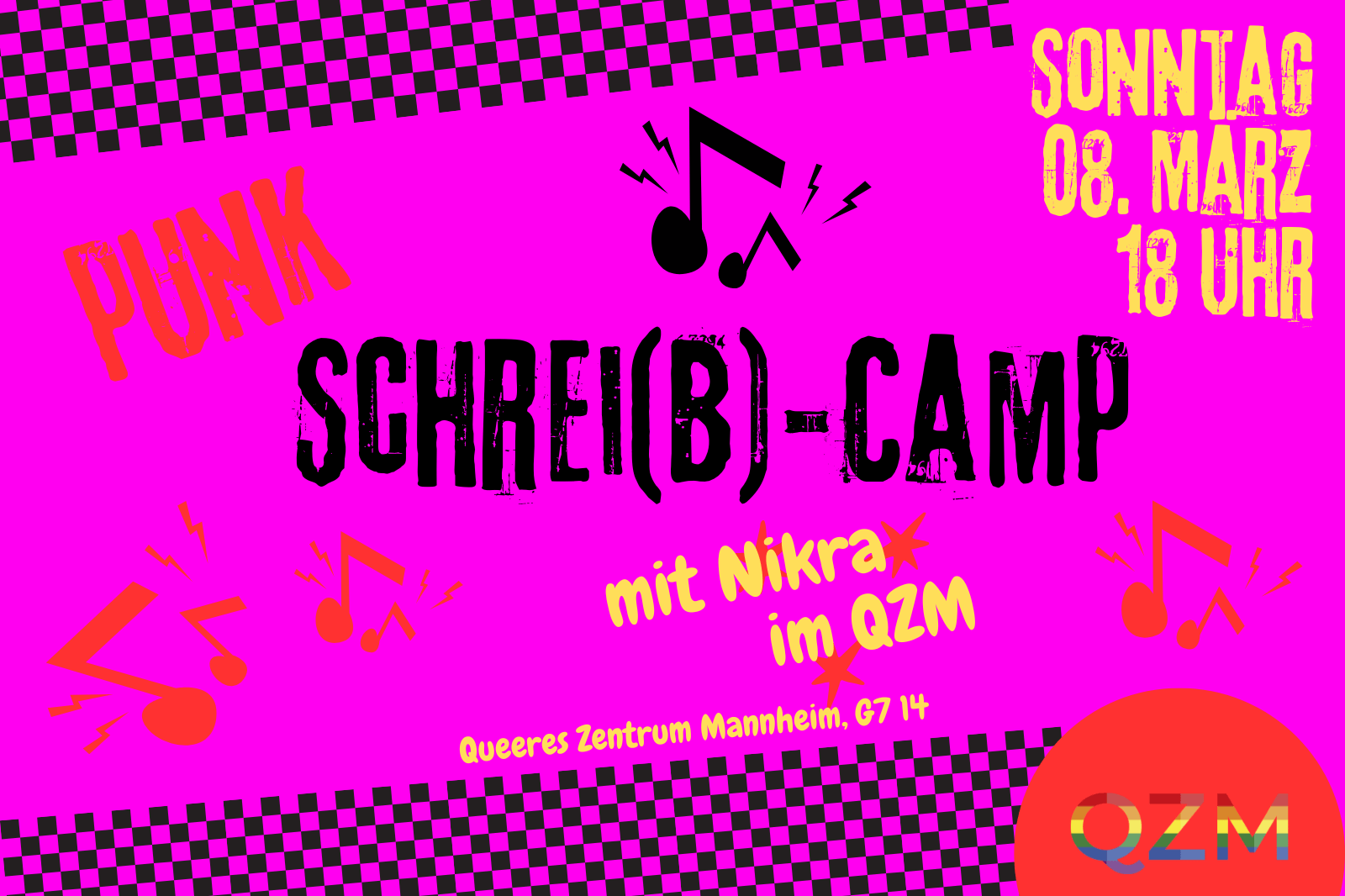 Schrei(B)-Camp mit Nikra