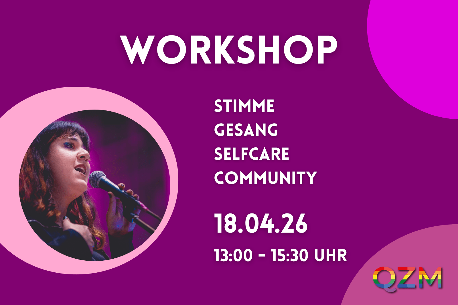 Gesangsworkshop im QZM