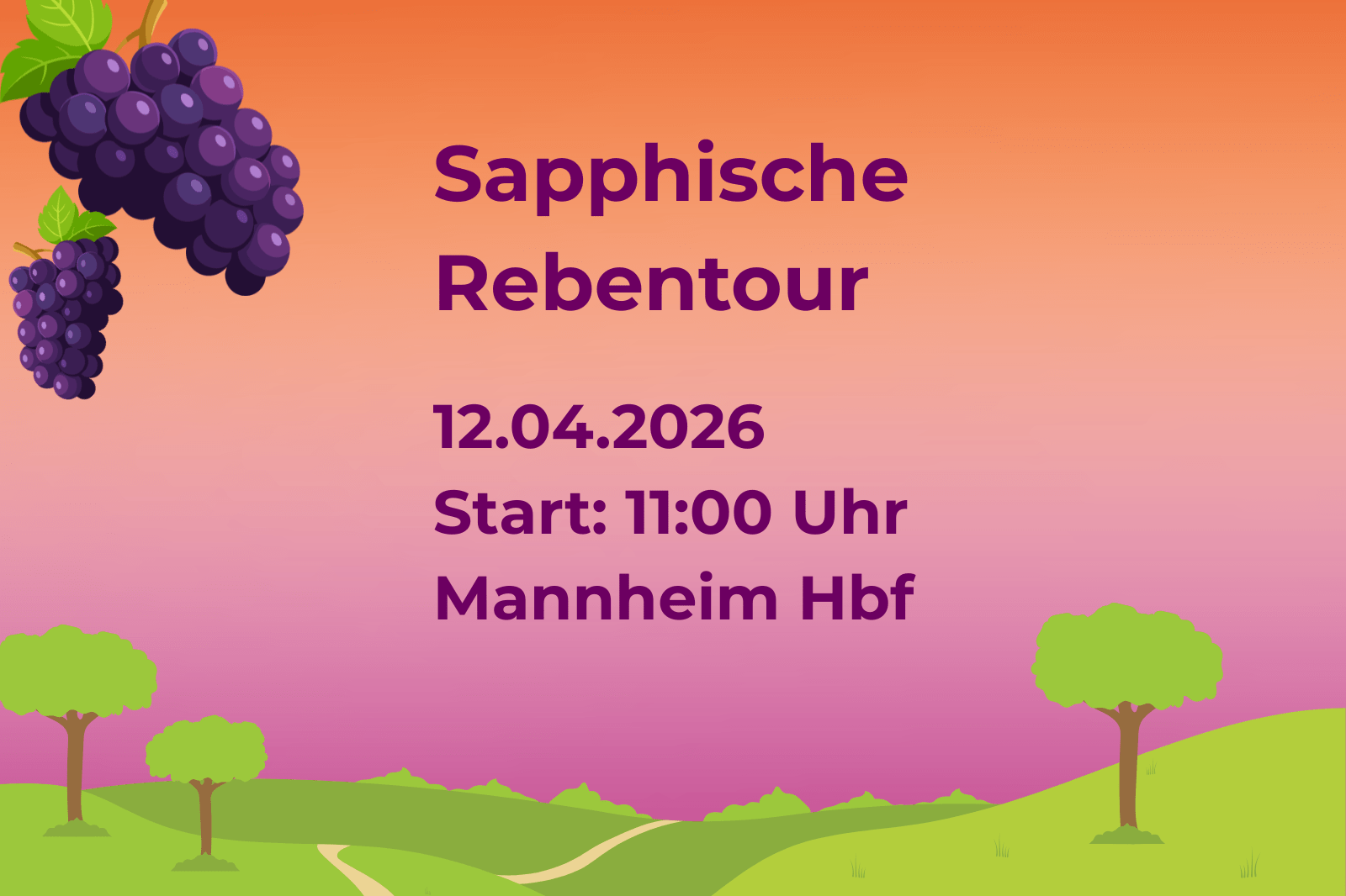 Sapphische Rebentour