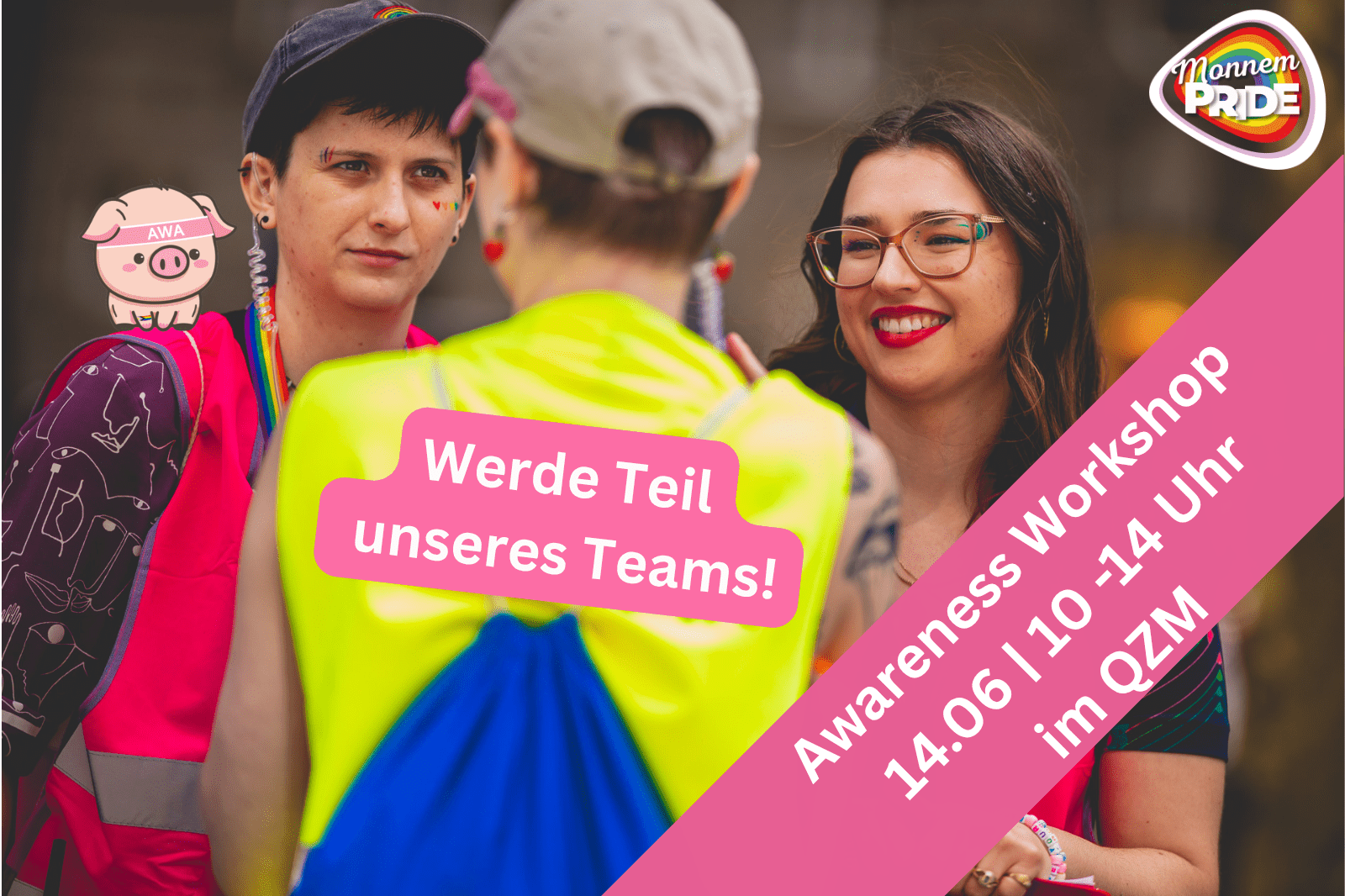 Awareness Workshop der Monnem Pride
