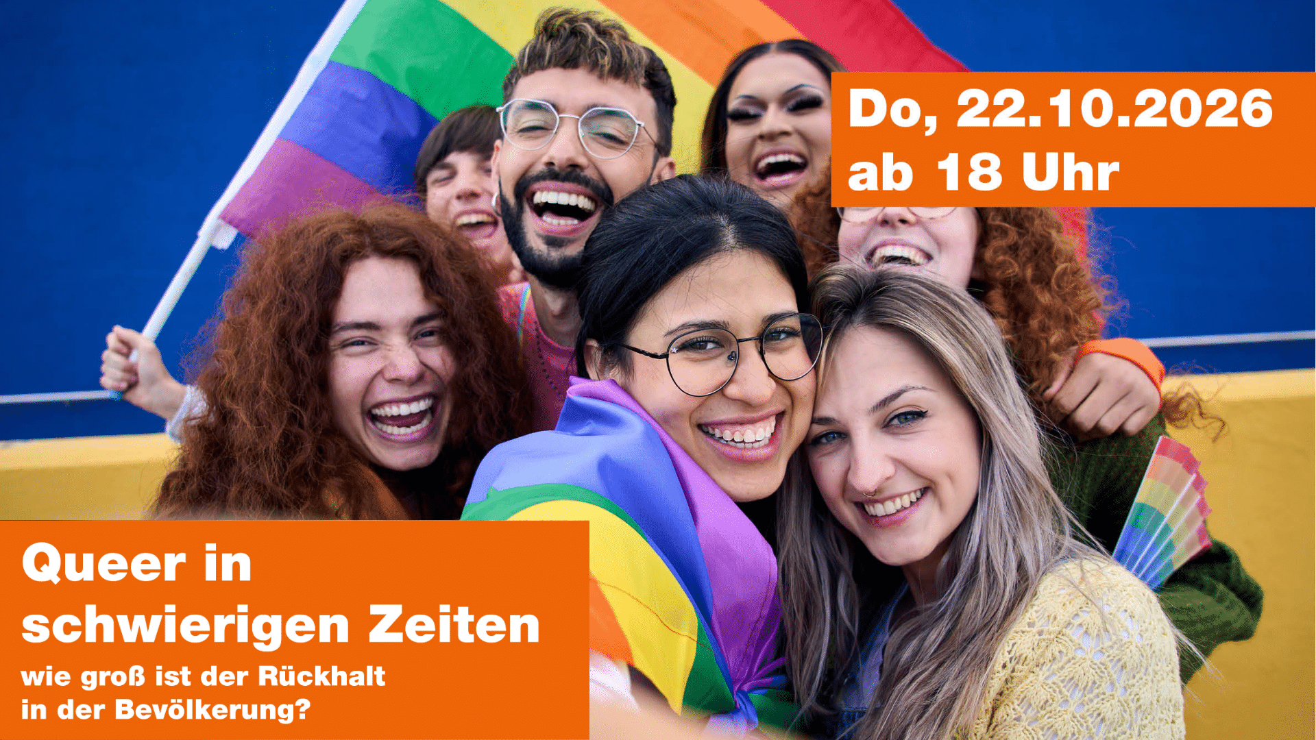 Queer in difficult times – Discussion at the Evening Academy